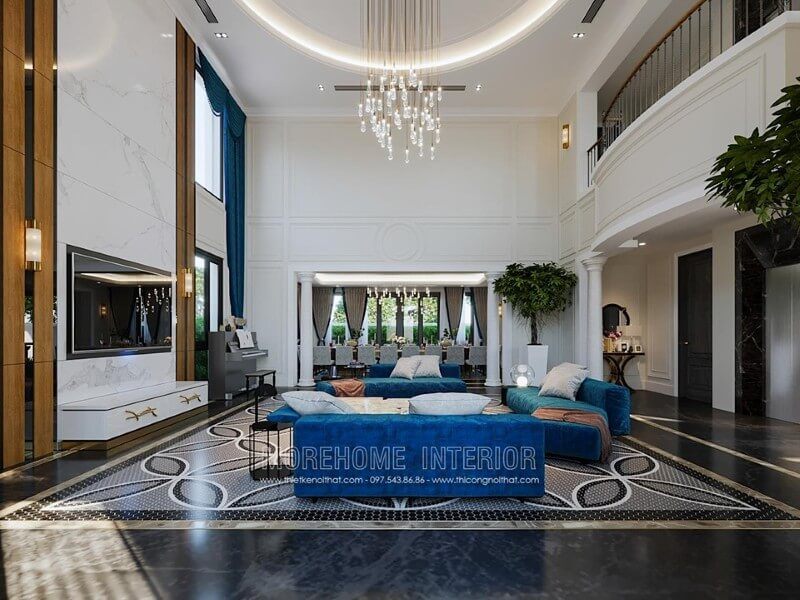 Morehome gợi ý bạn mẫu thiết kế nội thất biệt thự đẹp luxury tại Hải Phòng
